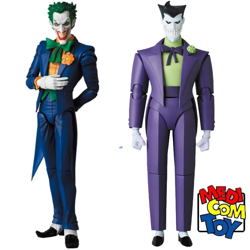 

Игрушка медицинская игрушка по специальной цене, MAFEX No.142 167 Джокер, новые приключения Бэтмена, Сезон 1, фигурка аниме, модель, коллекционная э...