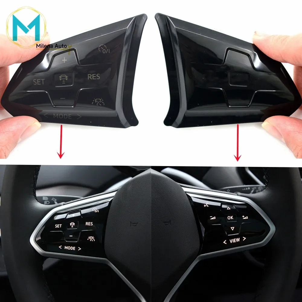 Для VW Golf7 MK7 Golf 8 MK8 Passat B8 Tiguan L для ID3 ID4 ID6 1EA959442A/B многофункциональный чехол на руль с