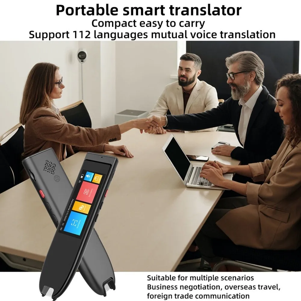 Portable Smart 112 Language Translator Pen Multifunction Offline Translation Real Time Language Translator Reading Pen Hot Sale enlarge