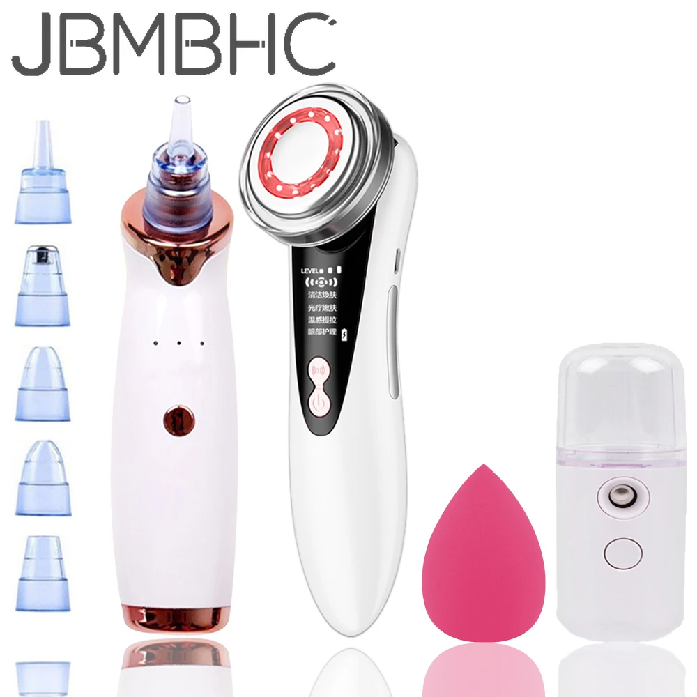 

Прибор для омоложения кожи со светодиодной подсветкой, массажер для лица, устройство для подтяжки, устройство для удаления черных точек на ...