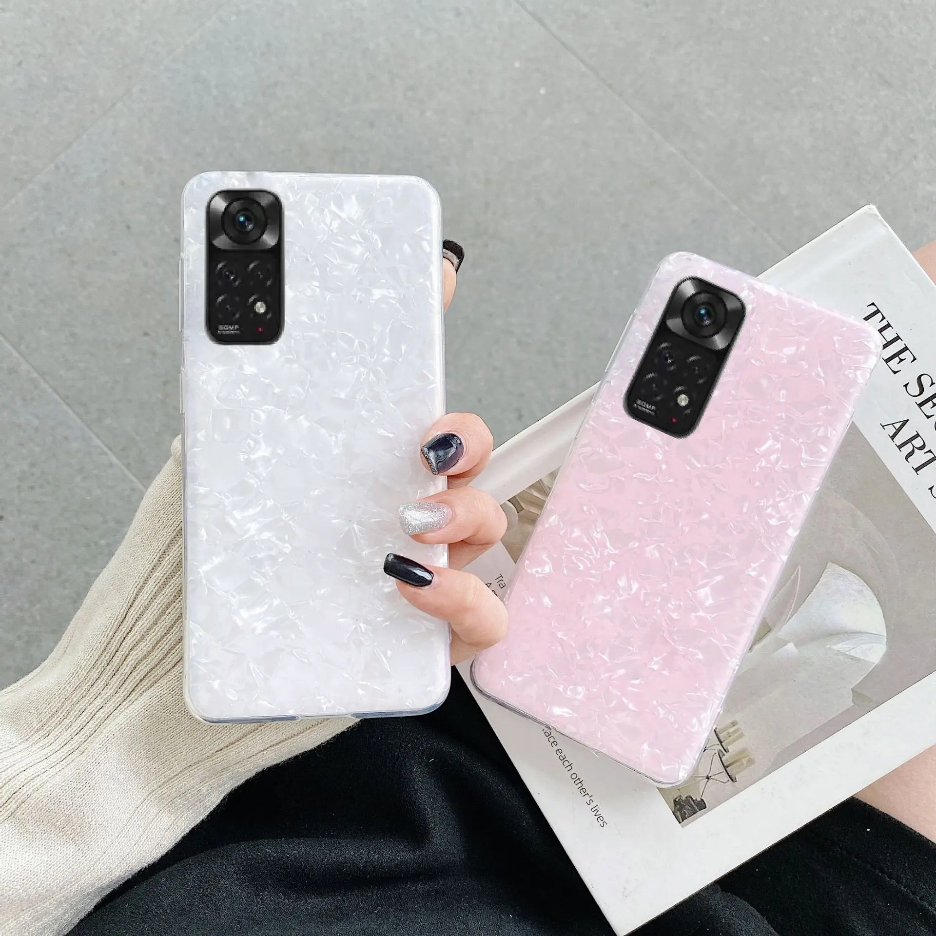 

Gradient transparency soft Phone Case For XIAOMI Redmi A1 A2 Note 7S 8 2021 8 Pro Cover Protection Case