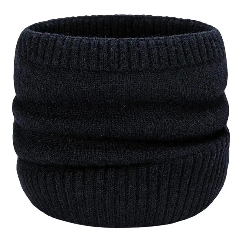 

Neck Warmer Scarf Gaiter Knit Neck Gaiter Neck Warmer Snood Men Women Knit Warm Fleece Ski Face Cover Double Layer Thickening