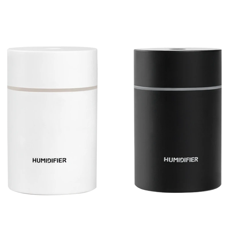 

Ultrasonic Portable Air Humidifier 300Ml For Home Car USB Aromatherapy Humidifiers For With LED Night Lamp