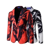 brand mens casual blazers autumn spring fashion slim suit jacket men blazer masculino clothing vetement homme