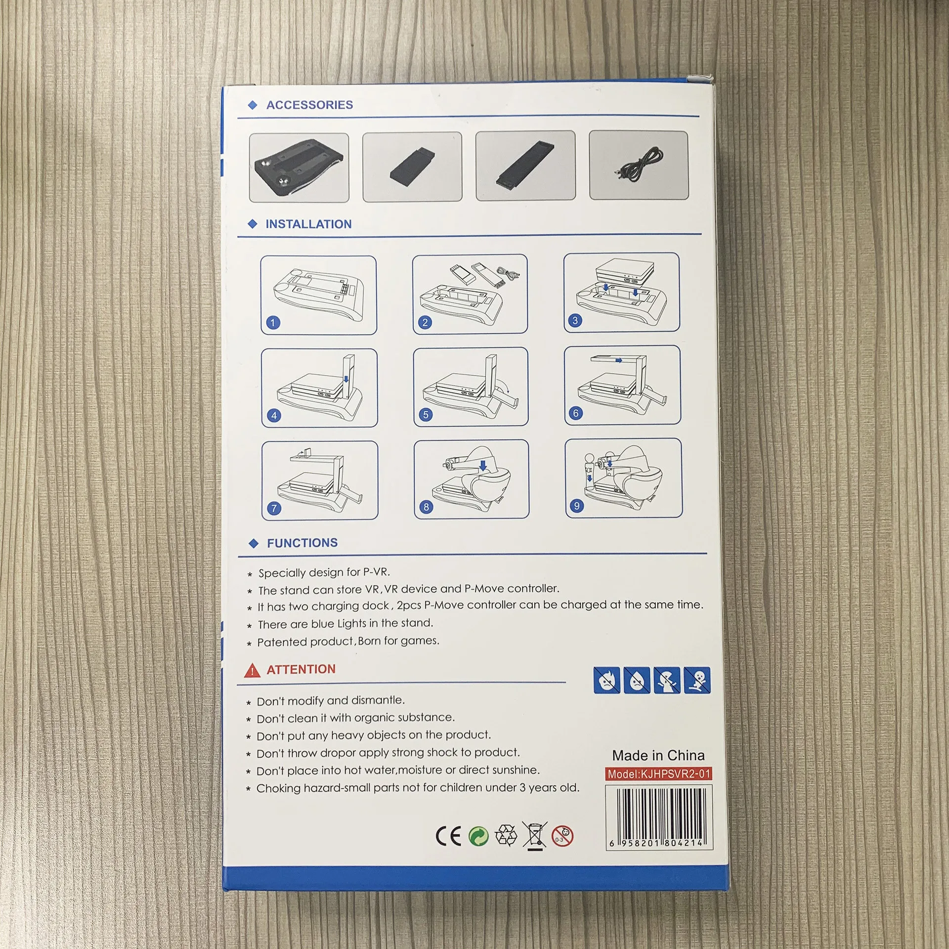 Зарядный кронштейн для контроллера PS4 VR многофункциональное зарядное устройство