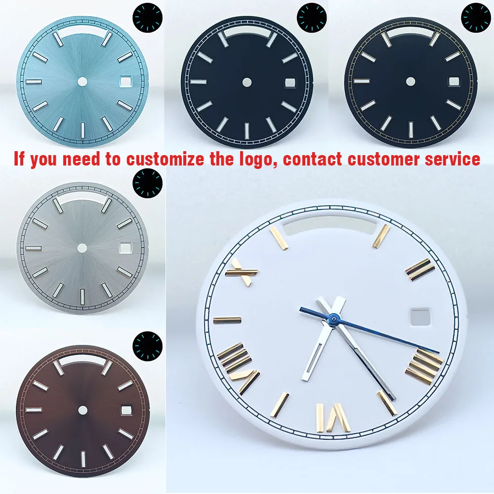 Циферблат 31 мм и стрелки подходят для движения 8285 верхний нижний циферблат с