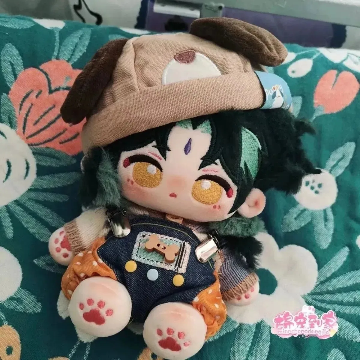 

Cute Cat Xiao 20cm Plush Stuffed Cotton Doll With Skeleton Body Cosplay Anime Genshin Impact Plushie Change Clothes Fans Gift