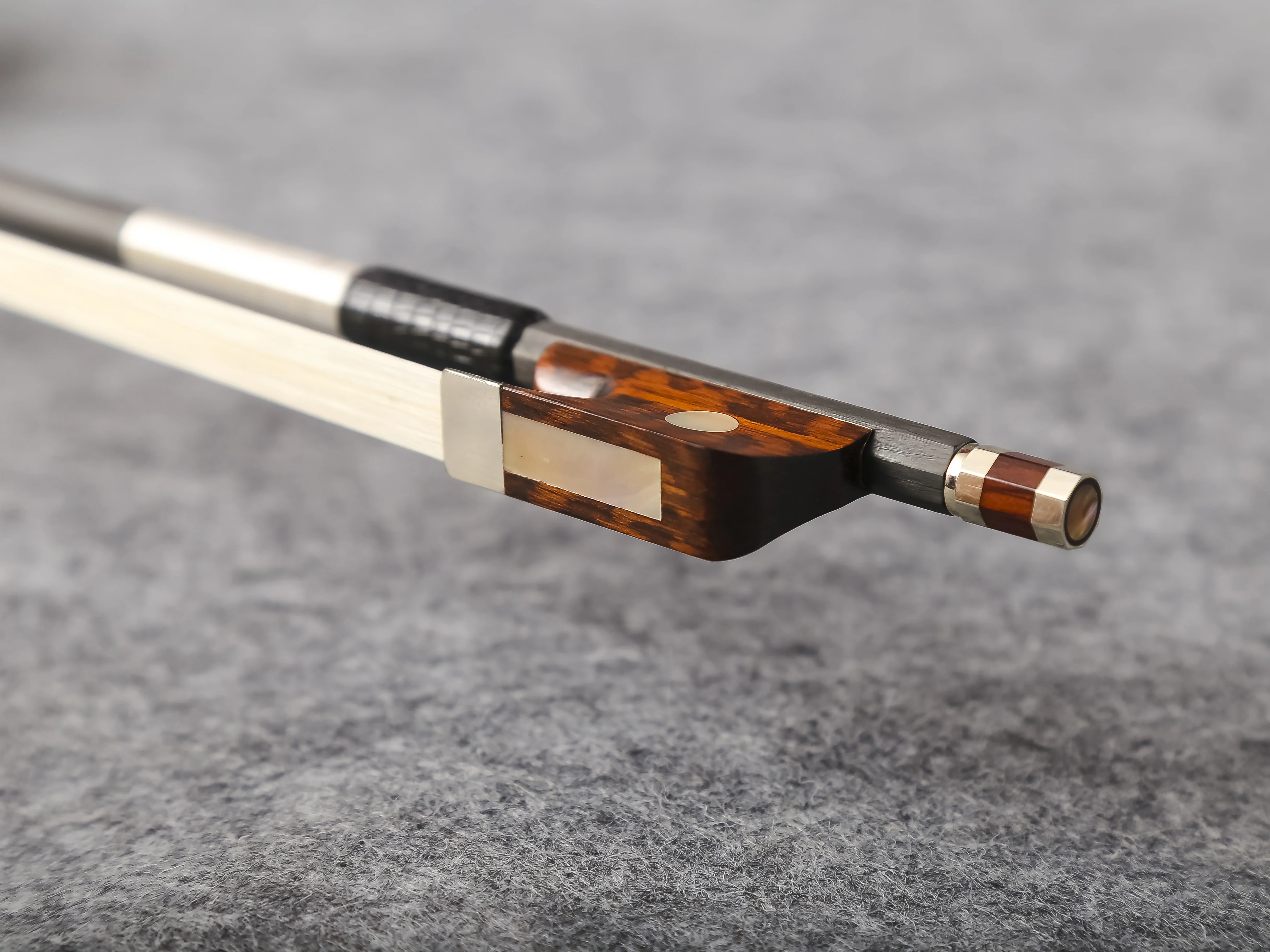 Детали для скрипки из углеродного волокна с жемчугом и одним глазом 4/4 черного