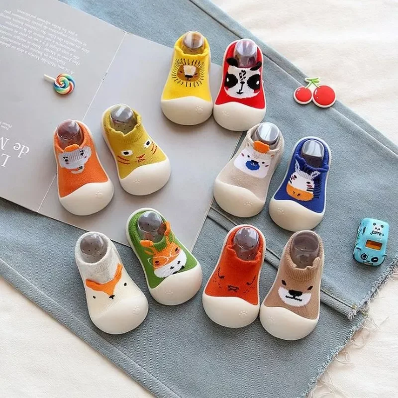 Toddler Shoes Baby Shoes Non-slip Animal Shoes Sock Floor Shoes Foot Socks 10kinds