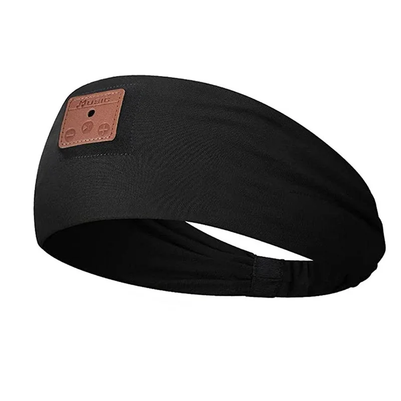 Фото Y67A-Headphones Bluetooth Compatible Sports Bandana Boho Headband Headphones HD Thin Speakers Music For Sleepers Calling Yoga №3