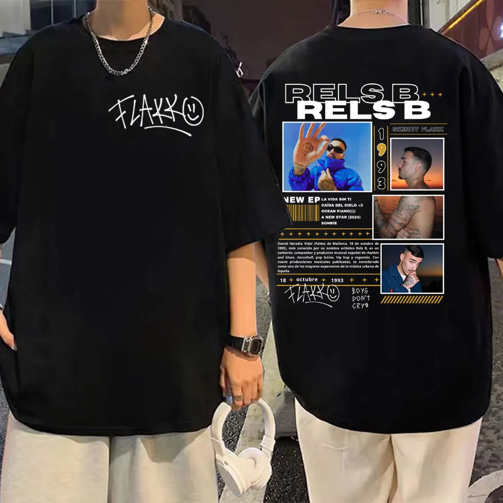 Футболка Rapper Rels B Skinny Flakk для мальчиков футболка с рисунком Не плачь мужская и