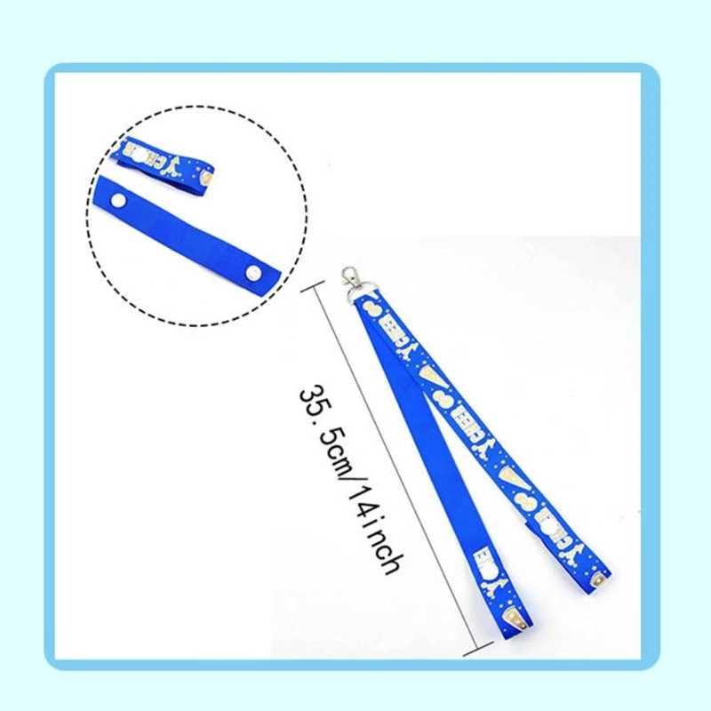 ZB91 10 шт. ремень-держатель с помпоном Cheerleader и пряжками для рюкзака Cheer удобный в