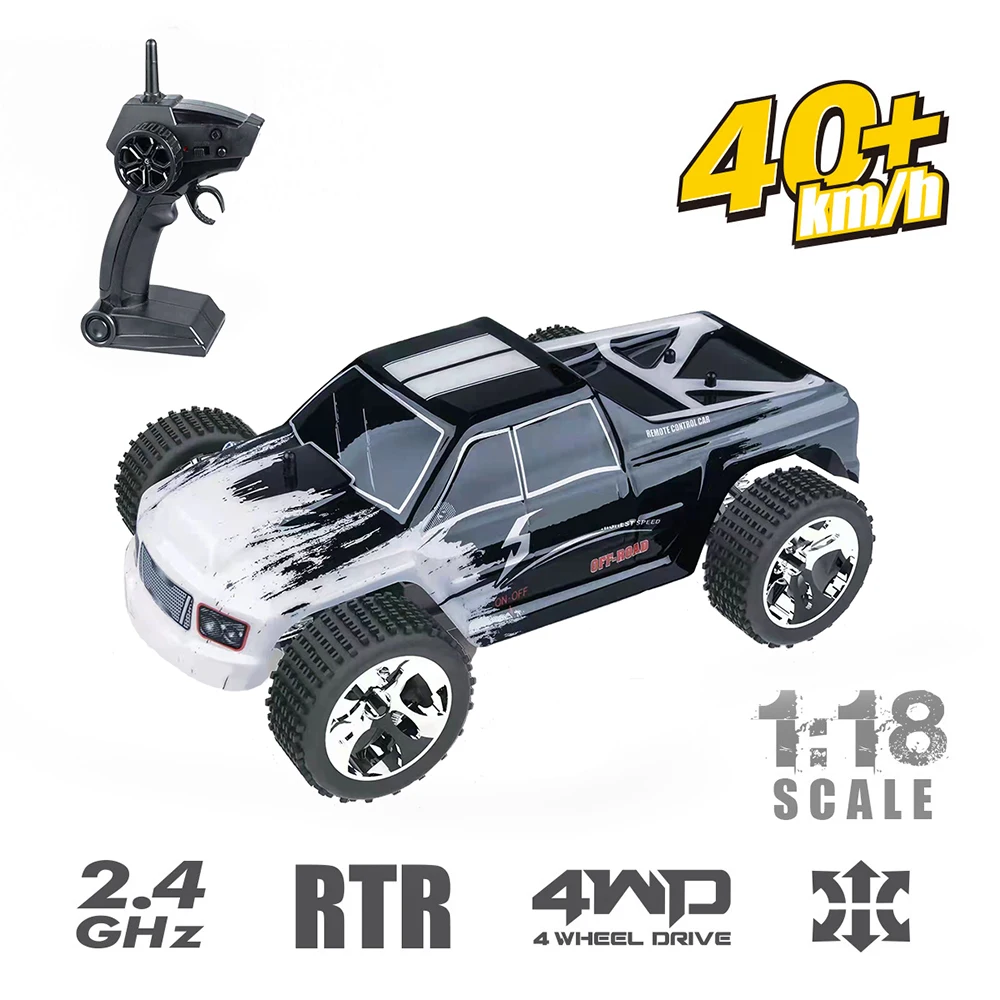 

RC Car 1/18 40Km/h High Speed Racing Car 390 Brushed Motor 2.4G 4WD Off-Road Electric RTR Car Drift Car Toys For Car