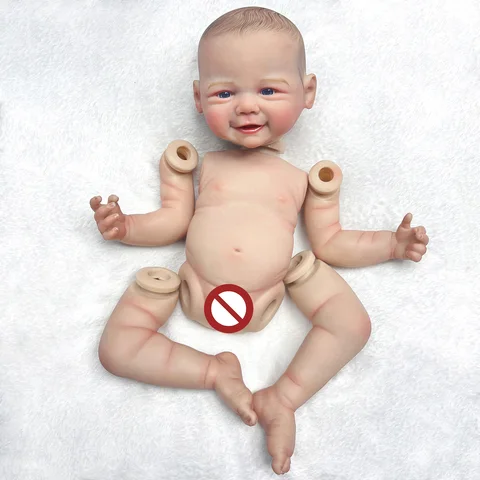Силиконовые виниловые куклы Новорожденные vi35in, 18-20 дюймов с 3D рисунком кожи, реалистичные куклы Новорожденные