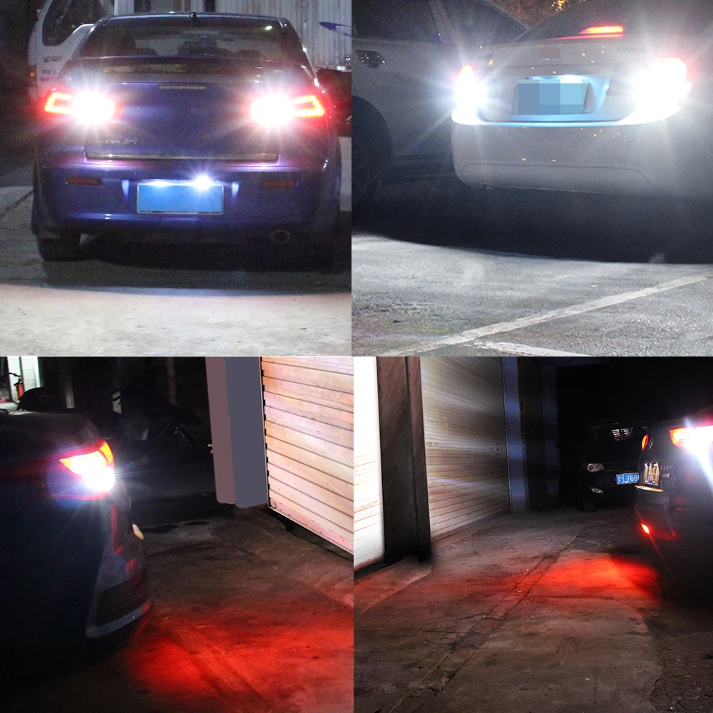 2 шт. светодиодная лампа задсветильник хода H21W BAY9S 64136 Canbus для Audi R8 2007 2008 2009 2010 2011 2012