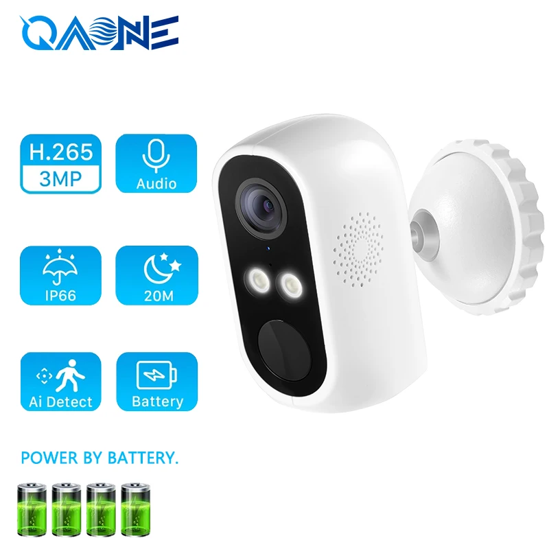 

Водонепроницаемая IP-камера для системы видеонаблюдения, 3 Мп