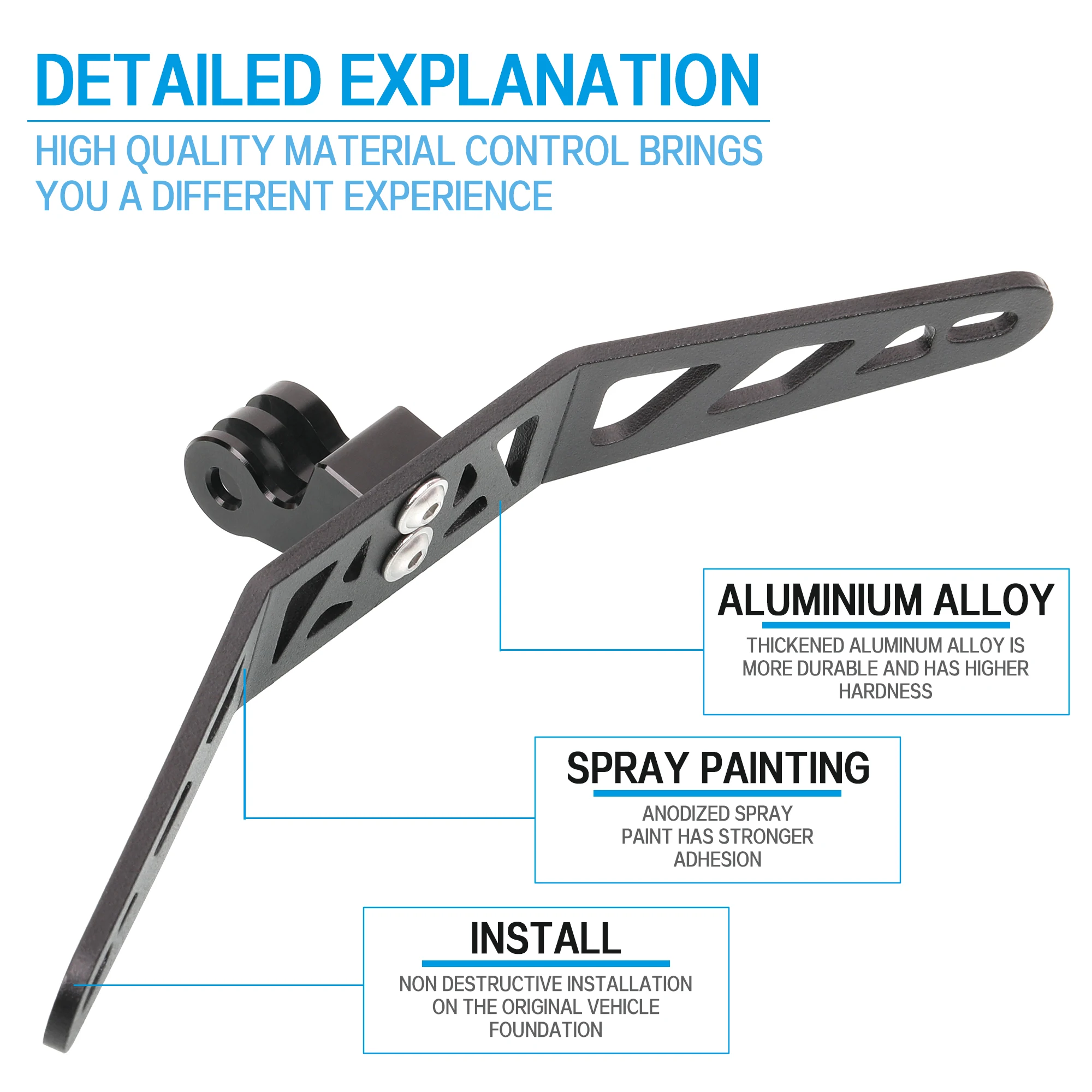 Аксессуары для мотоциклов держатель рекордера кронштейн камеры BMW R1300GS 1300GS 2023 2024