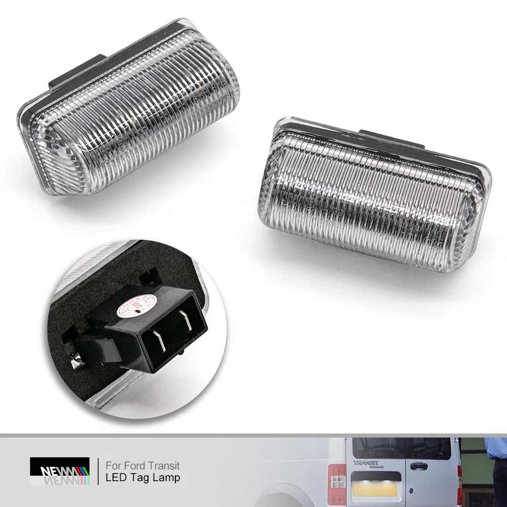 Светодиодные огни для номерного знака Ford Transit MK4 MK5 MK6 MK7 1985-2013 задние габаритные