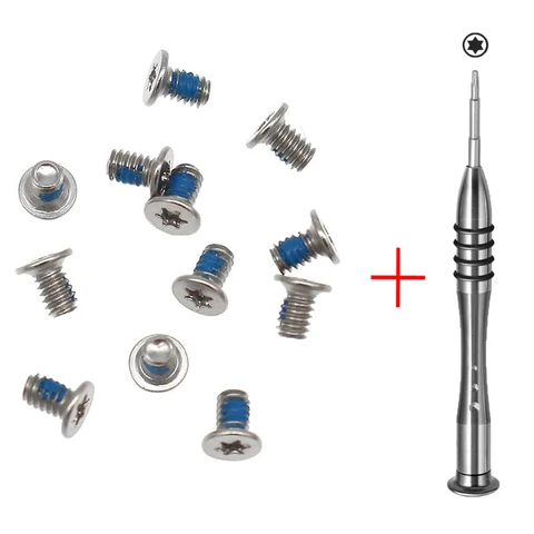 12 шт./партия, Запасные Винты с нижним корпусом для Dell XPS 13 9343 9350 9360 XPS 15 7590 9550 9560 Precision M5510 M5520 Series