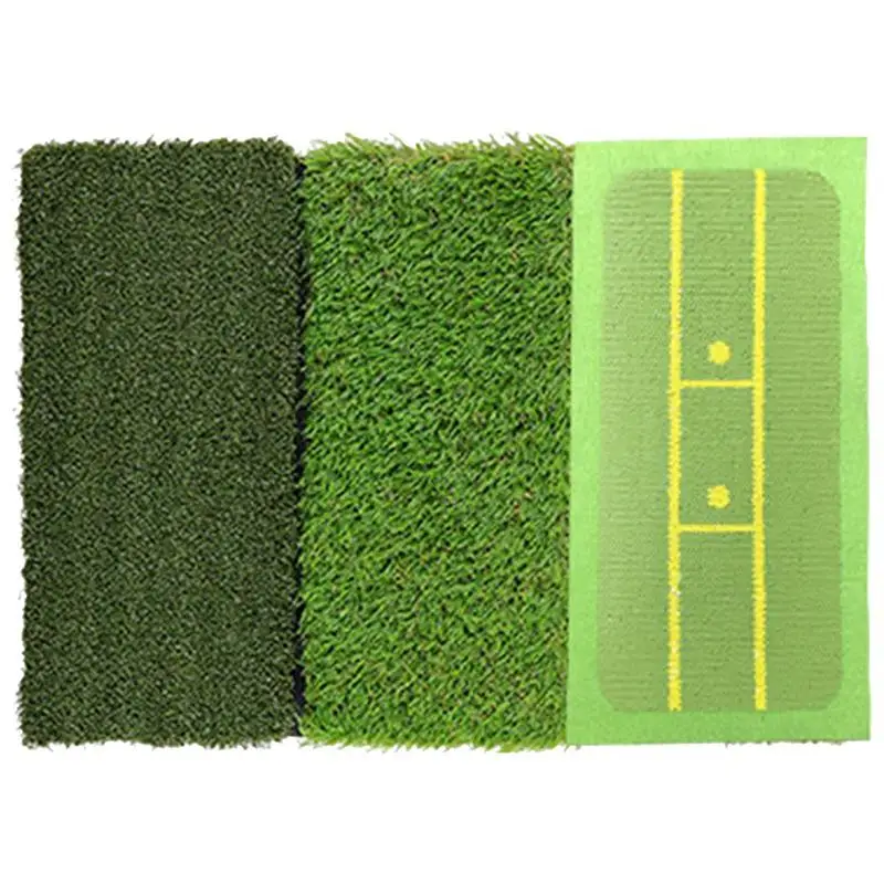 

Коврик для игры в траву, дорожный мат для тренировок в гольф, 3 насадки