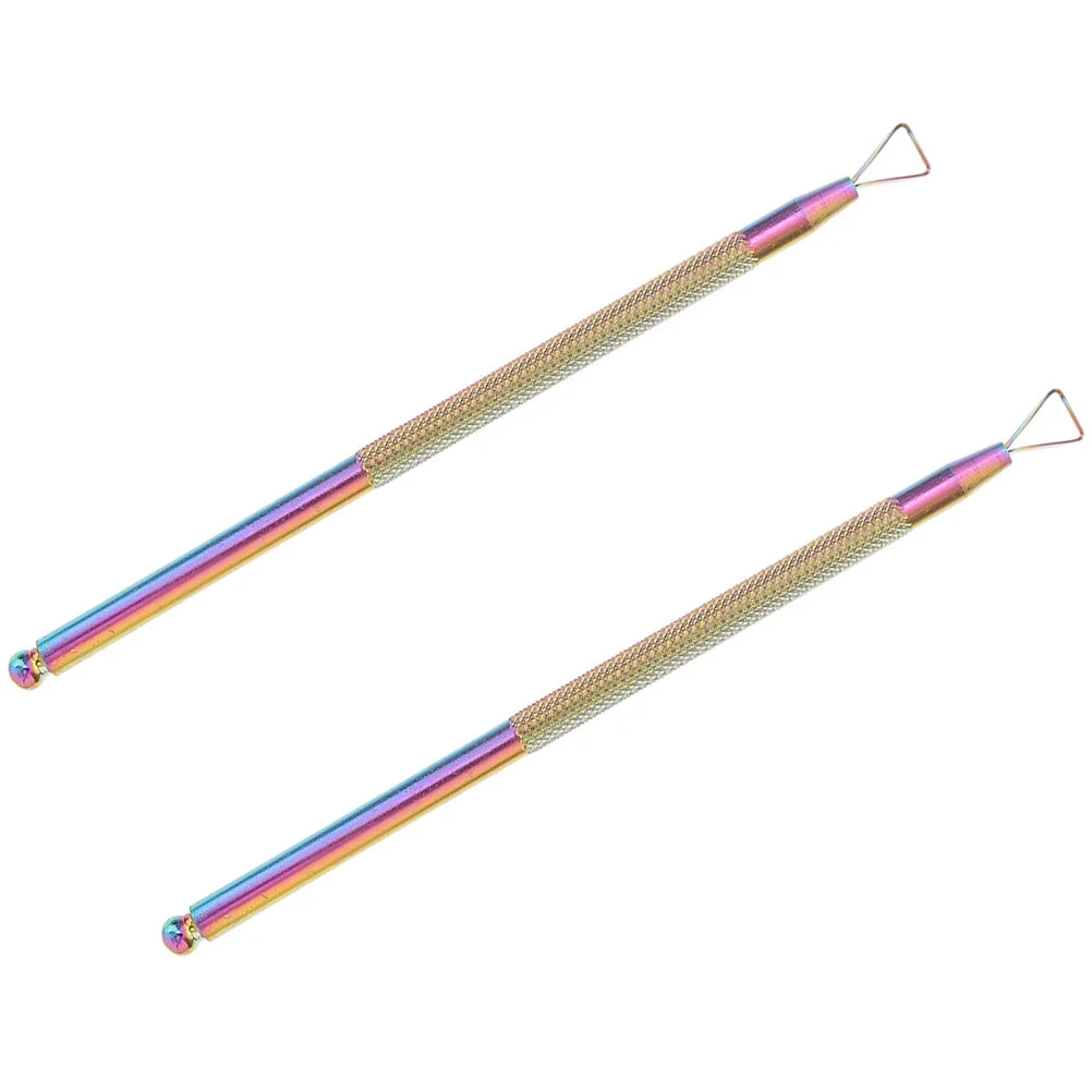 

2 Pcs Nail Remover Tool Specialty Tools Cuticle Pusher Para Uñas Manicure