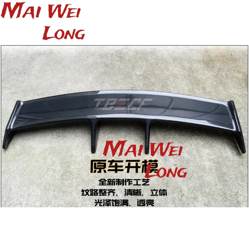 Car-styling Carbon fiber Material ZELE Style GT 86 BRZ Rear Trunk wing spoiler For Subaru Toyota GT86