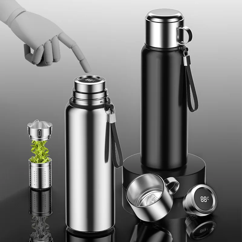 Vacuum Insulated Mug Cup Large Capacity Thermos Bottle Stainless Steel Water Bottle Thermos Vacuum Hot Water Flask