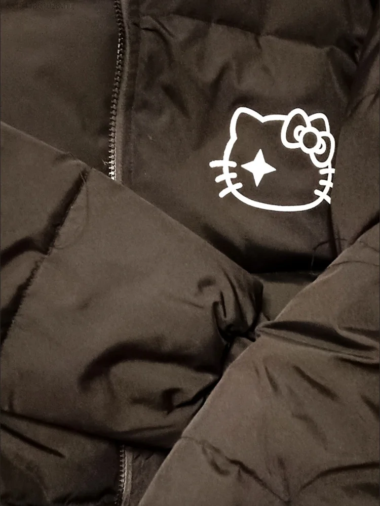 Женская хлопковая куртка оверсайз в стиле хип-хоп