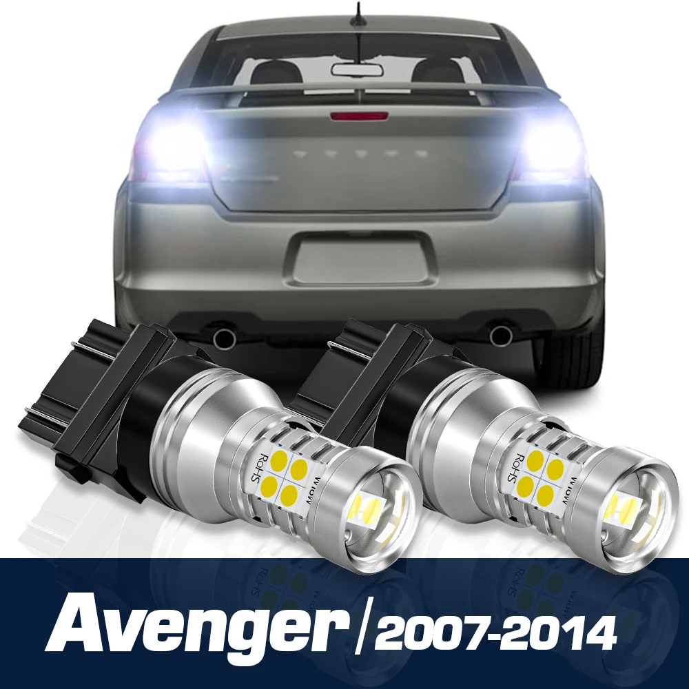 

2pcs LED Reverse Light Backup Bulb Canbus Accessories For Dodge Avenger 2007 2008 2009 2010 2011 2012 2013 2014