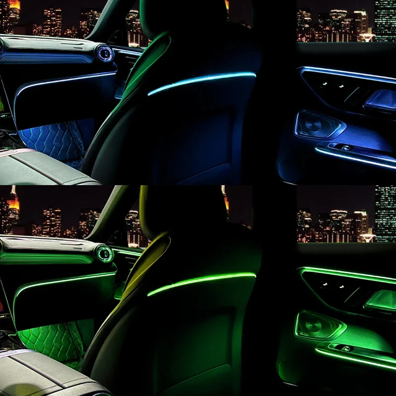 Спинка для Mercedes Benz C-Class W205 W206 GLC X253 E-Class W213 12/64 цветов