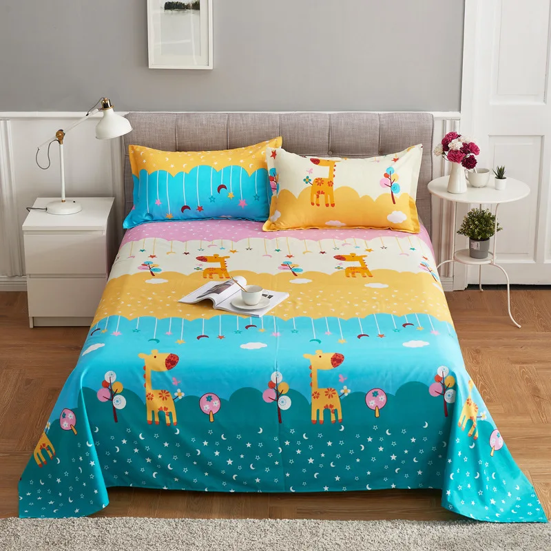

Bed Sheet Coverlet Double Single Student Dormitory Single Piece Dustproof Thickened Twill Four Seasons Universal Multi-specifica
