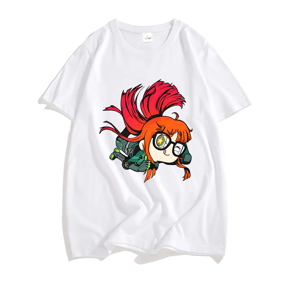 

Persona 5 Futaba Sakura Cartoon T-shirts MEN 100% Cotton Tshirts Cool Boy Tees Harajuku Manga/Comic Four Seasons Sweatshirt Soft