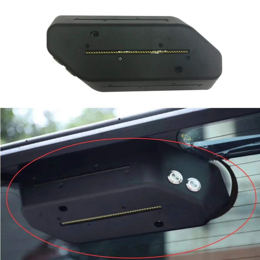 Черный ABS задняя дверь светодиодный светильник освещения задней двери для Jeep