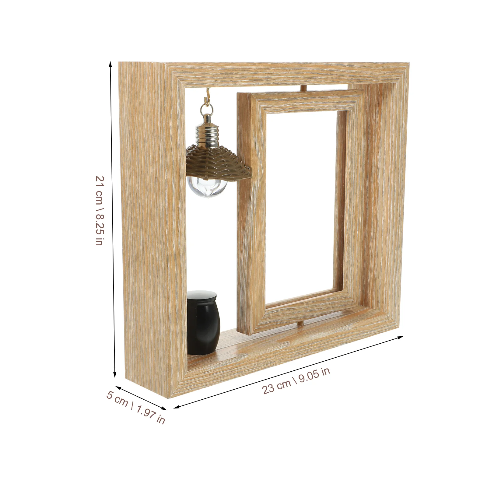 Вращающаяся фоторамка урна собака подарок изображение настольная металлическая