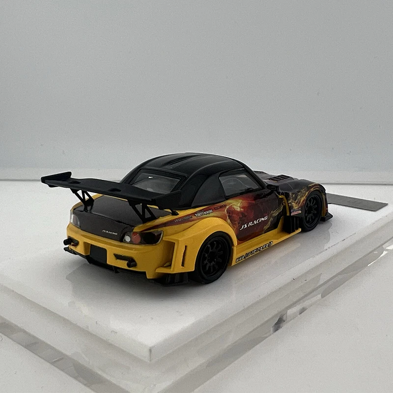 Фото Onemodel 1:64 S2000 J’S Racing Supercar, легкосплавный автомобиль, литье под давлением и игрушечный транспорт, модель автомобиля, миниатюрная масштабная модель автомобиля для детей №2