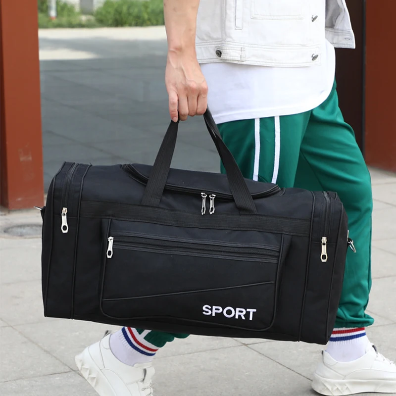 

60 CM Trave bags Multifunction Weekender Handbags Travel women Carry on luggage Crossbody tote Large capacity military Duffle