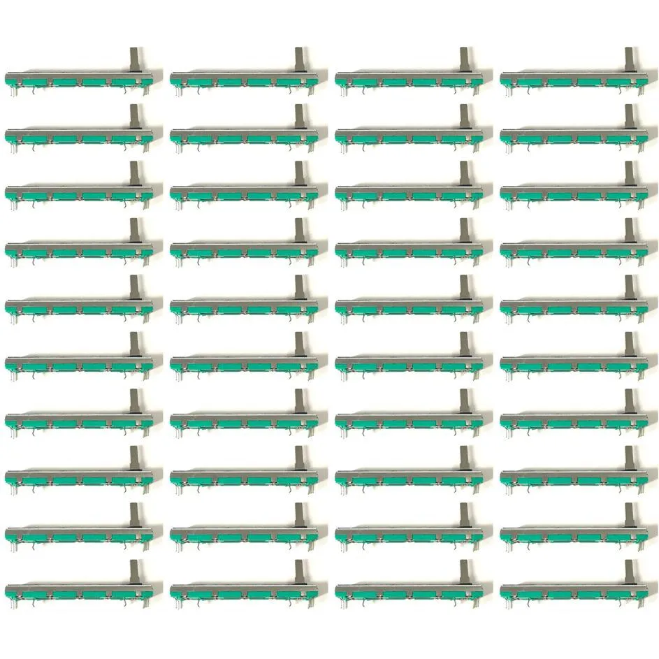 40 шт. 75 мм двойной B10K оригинальный B10KX2 Behringer кастрюльный миксер Fader |