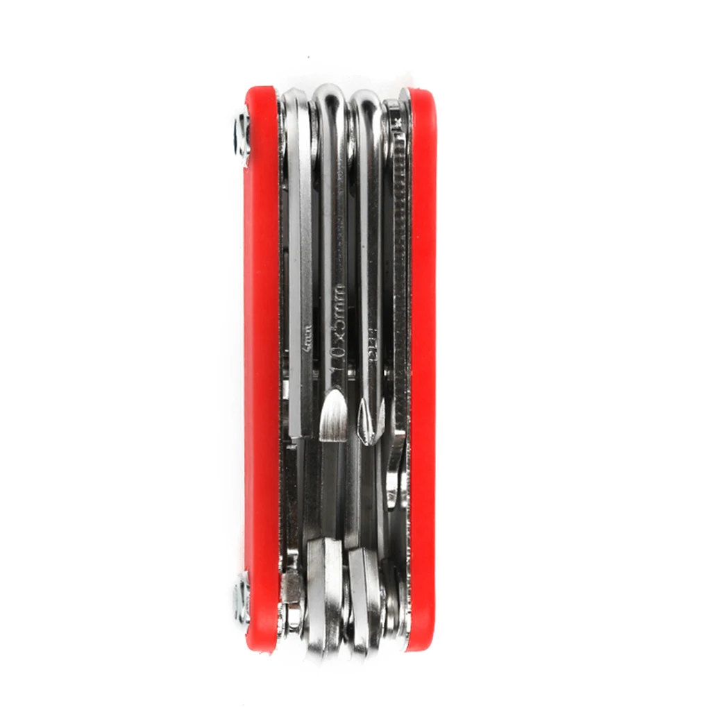 

Отвертка 8 в 1 для велосипеда, складной инструмент для экстренного ремонта шин на открытом воздухе, бытовой, многофункциональный, для велоси...