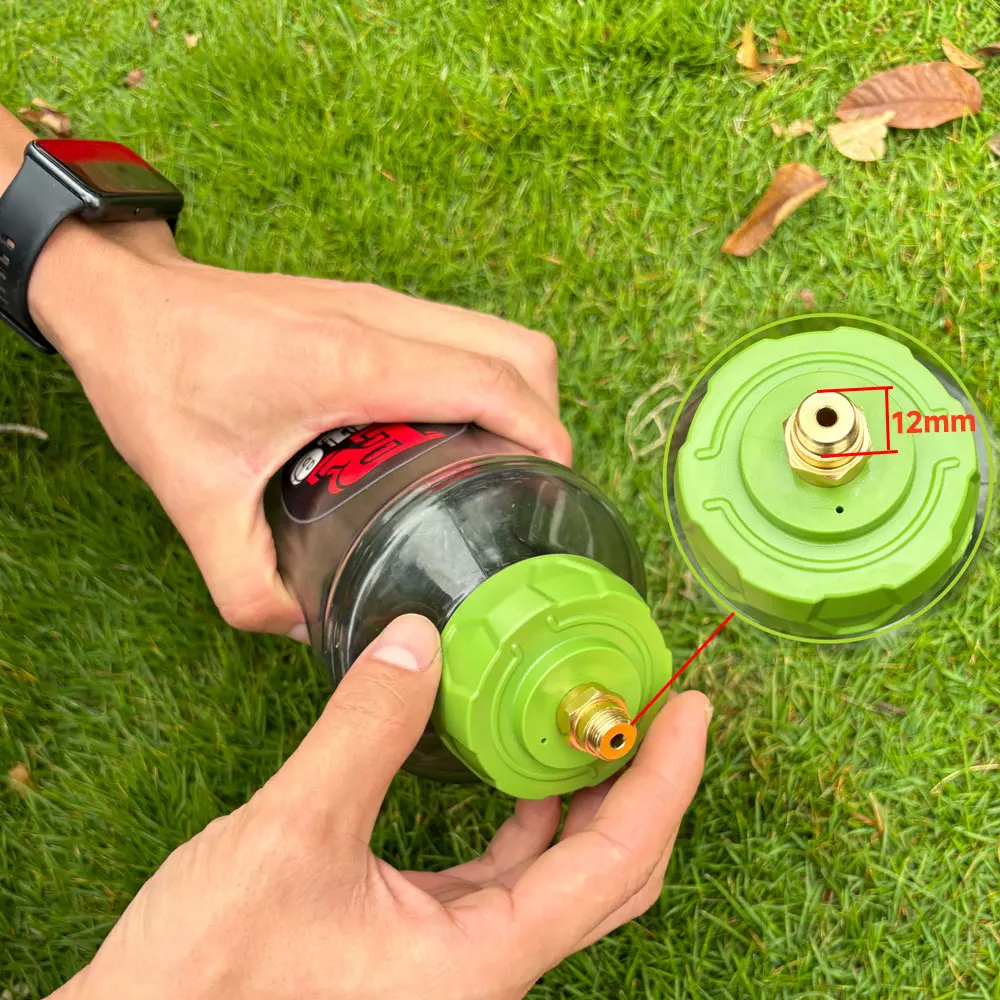 Специальная крышка бутылки для автомойки ROUE пистолет пены снега эргономичная