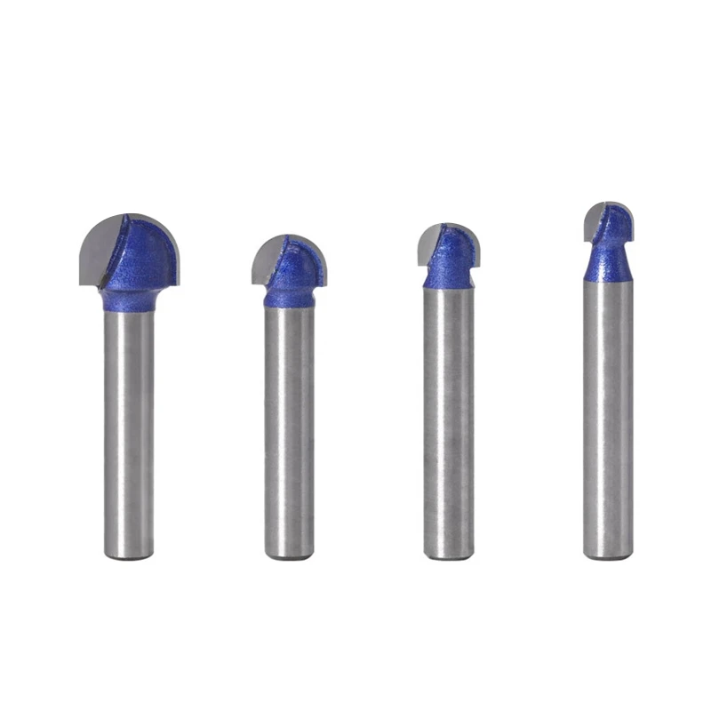 

6mm Shank Round Ball Nose Router Bit End Mill Slot Knife Cove Milling Cutter