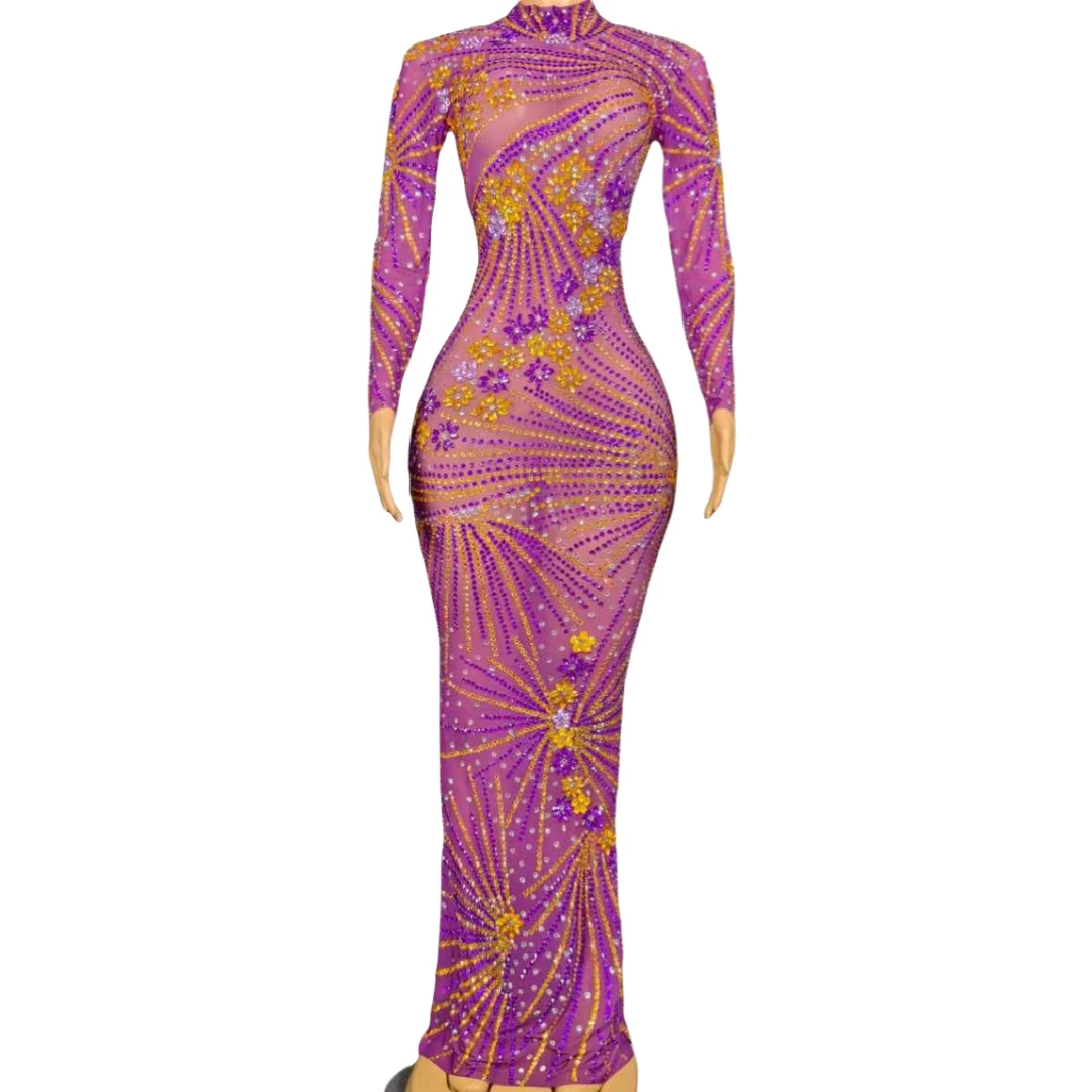 Женское вечернее платье для выпускного вечера роскошное потрясающее эластичное