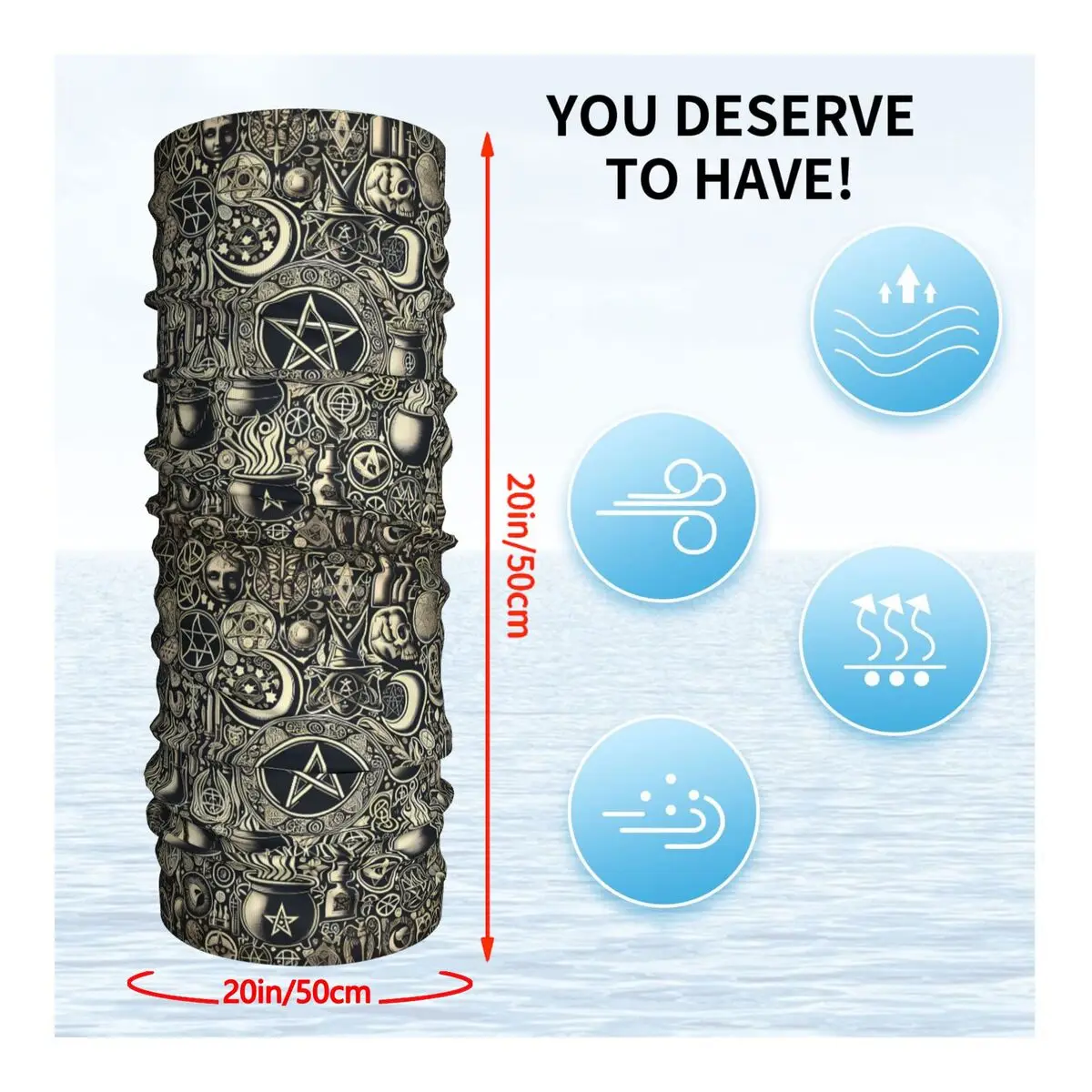 Классический шарф из полиэстера шейный платок маска для лица