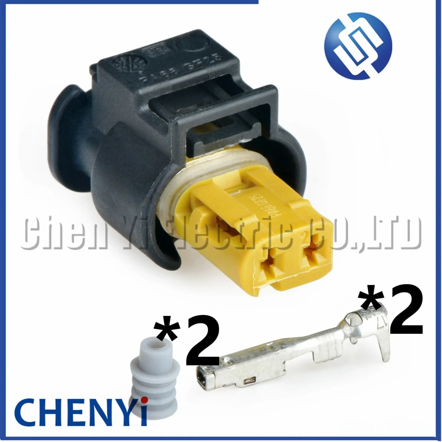 

Автомобильный разъем 2-контактный 7617208-03 805-120-527 4F0973202 A0005456019 yuyi