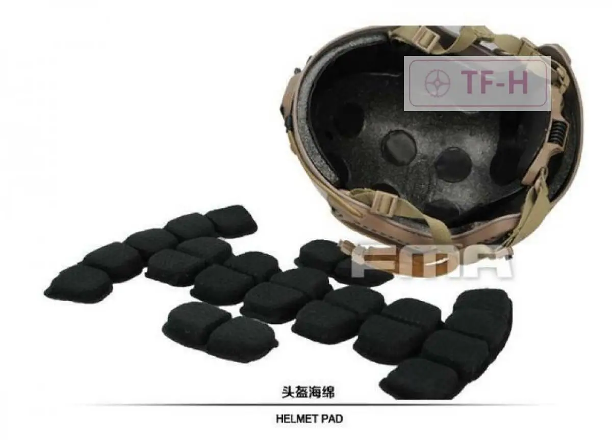 Тактическая подвеска FMA и защитная накладка из пены с эффектом памяти для