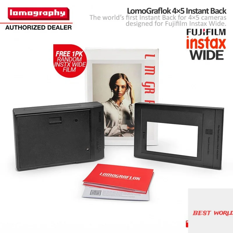 

Фотоаппарат LomoGraflok 4 × 5 мгновенная задняя камера z45inst MVP