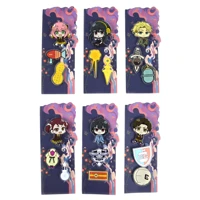 spy%c3%97family anime figures anya loid yor cosplay acrylic brooches badges three piece keychains kawaii quadratic bag decor gifts