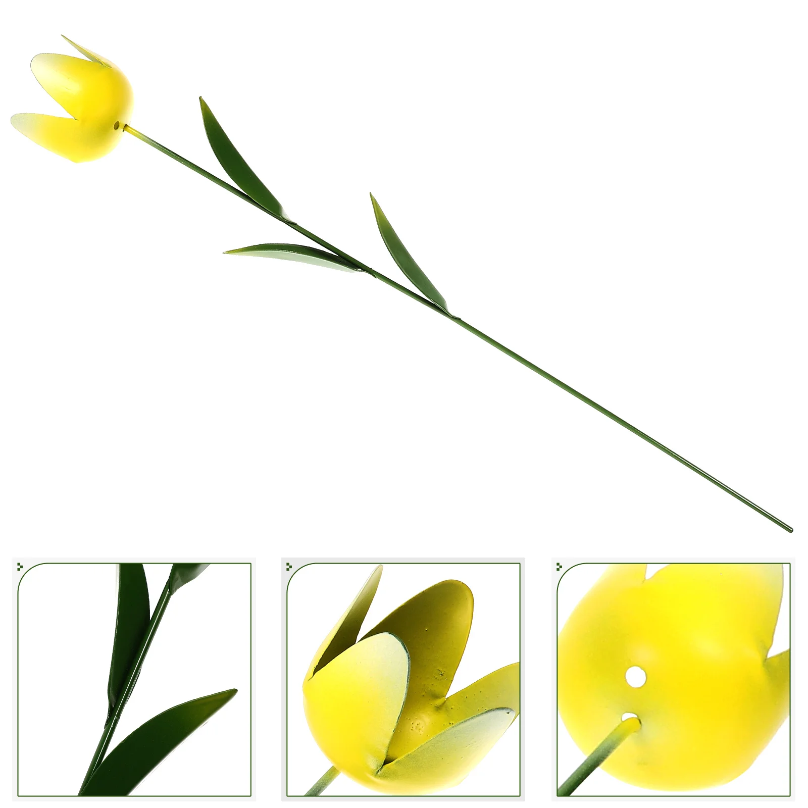 

Metal Tulip Decoration Garden Stake Yard Flower Decor Metal Flower Decor Garden Flower Sign