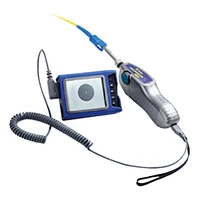 400x fibre optique probe inspector kit ftth fttx fttp 200x screen monitor optical fiber inspection microscope