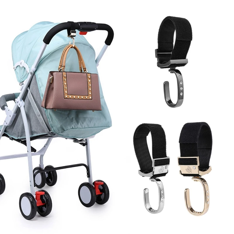 

Baby Stroller Hook 360 Degree Rotation Pushchair Hanger Pram Cart Shopping Bag Clip Holder Organizer A2UB
