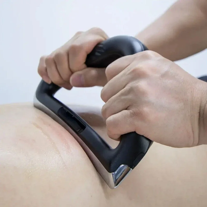 Вибрационный скребок для мышц с подогревом Achedaway/Электрический массажный набор